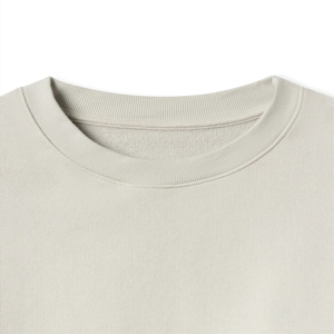 Sudaderas con capucha para hombre, cuello redondo personalizado, Jersey bordado liso, jersey negro para hombre, ropa informal - Product Image 5