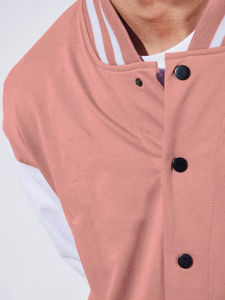 Chaqueta Universitaria con Patrón Bordado para Hombre, Chaqueta de Béisbol Universitaria, Chaqueta Bomber de Invierno, Chaqueta Universitaria Cortavientos para Hombre - Product Image 3