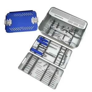 Kit de Instrumentos de Placa de Bloqueo Ortopédica para Extremidades Superiores para Fijación, Acero Inoxidable de Grado Quirúrgico, Herramientas Quirúrgicas para Cirugía Ósea - Product Image 1