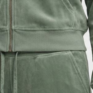 Chándal de Invierno con Capucha para Mujer, Ropa Deportiva, Color Sólido, Alta Calidad, Premium, 100% Algodón, Felpa, Precio de Fábrica, Color Personalizado, MOQ Bajo - Product Image 5