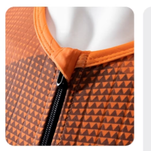 Traje de Triatlón Profesional para Hombre, Mono de Ciclismo de Secado Rápido, Transpirable, de Poliéster, con Media Cremallera y Pantalones Cortos Acolchados para Atletas de Triatlón de Carretera - Product Image 3