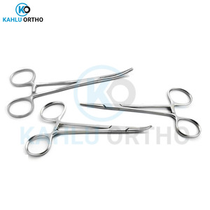 Kahlu คีมล็อกสเตนเลสสตีลทำมือออร์โทพีดิกส์อุปกรณ์จ่ายไฟด้วยมือคีมหนีบยุงที่ดีที่สุดมีคุณภาพสูง CE - Product Image 4