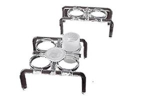 Support pour creuset en verre VM avec 2 trous - Product Image 3