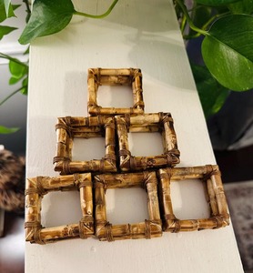 Porte-serviettes en bambou écologique au design classique pour la décoration de table et l'utilisation au repas - Product Image 5