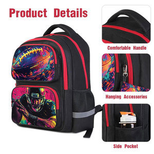 Sac à dos de football américain unisexe Best Article Factory Outlet, en nylon, néoprène et textile, imperméable - Product Image 6
