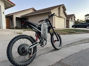 Bici elettrica della sporcizia per adulti moto elettrica Mountain Bike 6000W (picco) motore 7 velocità 1800wh batteria, 50mph fuori strada elettrica - Product Image 5