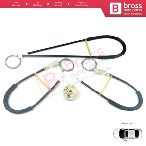 ชุดซ่อมมอเตอร์กระจกไฟฟ้า BWR676 ด้านหน้าซ้าย สำหรับรถยนต์ Megane MK2 EM0/1 ปี 2002-2009 CC Cabriolet Convertible 8201010930 - Product Image 2