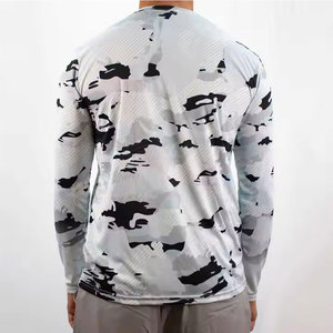 Chemises de pêche de qualité supérieure Chemises en polyester 100% de pêche en plein air haute performance à séchage rapide pour hommes - Product Image 6