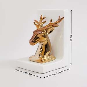 Creative Céramique Métal Renne Figurine Serre-Livres En Métal Décorations Pour La Maison & Ornements En Gros du Fabricant Exportateur - Product Image 4