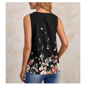 Débardeurs longs tricotés à sublimation pour femmes avec polyester 100% respirant et séchage rapide pour la course et la gym - Product Image 5