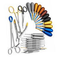 Lot d'instruments chirurgicaux dentaires Zoha Surgico en acier inoxydable 304 anodisé de haute qualité, certifiés CE, avec élévateurs luxateurs
