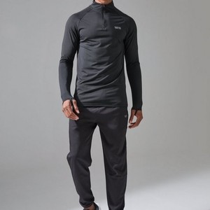 Venta al por mayor de calidad premium personalizado hombre Activewear Quarter Zip y Jogger chándal nuevo diseño transpirable de secado rápido - Product Image 1