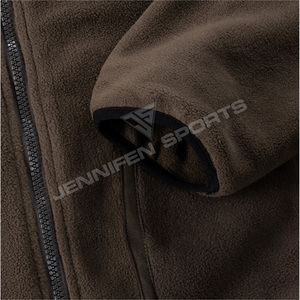 Ventes chaudes - Vestes de chasse en polaire d'hiver pour hommes, respirantes, à motif uni, 100% polyester, logo personnalisé, fabriquées au Pakistan - Product Image 3