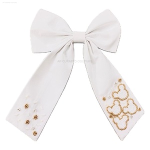 Pinzas para el pelo con lazos de cuentas hechos a mano indios para Mujeres y Niños Accesorios de lazo de cocodrilo con clase - Product Image 2