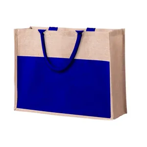 Sac de plage en jute personnalisé pour la promotion de produits - Product Image 4