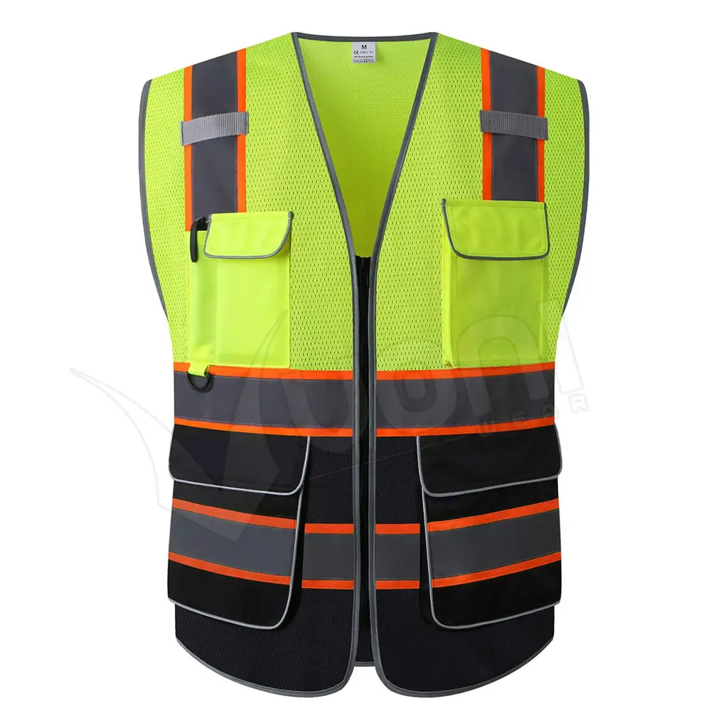 Safety Vest Clothes Reflective Work Wear Clothing High Visibility Working Safety Vest