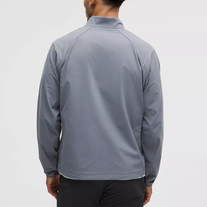 Nouvelle veste coupe-vent imperméable en toile pour homme avec logo personnalisé et poche avant pour une utilisation en extérieur - Product Image 2