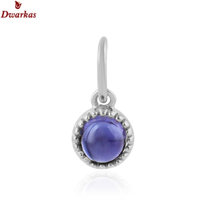Colgantes clásicos hechos a mano, collar de piedras preciosas de tanzanita de Plata de Ley 925, colgantes y dijes, accesorios, joyería - Product Image 1