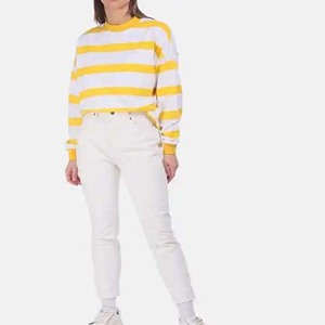 Sudadera Reversible Extra Grande para Mujer, Personalizada, de Dos Colores, de Felpa de Algodón de 300 g/m², con Cuello Redondo, Logotipo Frontal, al por Mayor - Product Image 4