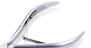 Haute qualité en acier inoxydable double ressort pleine mâchoire coupe-ongles Lap Joint 5mm lame tranchante finition terne accessoires de soin des ongles personnalisés - Product Image 3