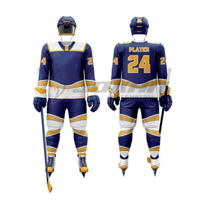 Nuevo juego de uniforme de hockey sobre hielo 2025 diseñado para velocidad y comodidad para combinar con cualquier marca o estilo de equipo con precio barato para la venta - Product Image 5