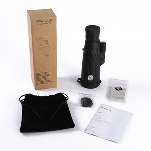 Telescopio Monocular con Prisma BAK4 10x50 - Alta Potencia HD Profesional Portátil para Exteriores con Adaptador para Teléfono - Product Image 3