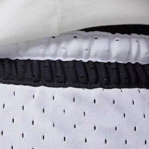 Pantalones cortos de gimnasio OEM Mash con tira reflectante, pantalones cortos de Entrenamiento Personalizados para hombres, pantalones cortos de malla de moda para correr de baloncesto para hombres transpirables - Product Image 6