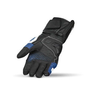Gants de moto tout-terrain personnalisables en cuir, imperméables, antidérapants, respirants, à séchage rapide, avec écran tactile intégral et fermeture auto-agrippante - Product Image 3
