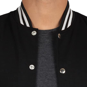 Chaqueta de Collage de alta calidad LOGOTIPO personalizado Impresión de manga Chenille Bordado Béisbol Vintage CollegeBaseballjacket para hombres - Product Image 3