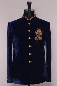 Vestido occidental Indo 2025 para hombre con elegante bordado Zardozi, perfecto para bodas y fiestas, atuendo elegante - Product Image 2