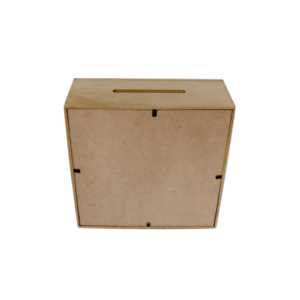 Hucha de acrílico para niños, caja de almacenamiento de monedas, marco de fotos, patrón cuadrado para ahorrar dinero, regalos - Product Image 4