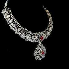 17CT Diamond Ruby Bridal <b>Necklace</b>, Indian Wedding Jewelry, Luxury Kundan Polki Style <b>Statement</b> <b>Necklace</b>, Heirloom Bridal Set - Product Image 6