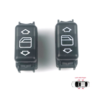 Interrupteur de commande de fenêtre de console centrale BDP631+BDP632 5 broches Gauche Droite pour W124 A124 C124 S124 W126 C126 W463 W201 190 A1248204610 - Product Image 1