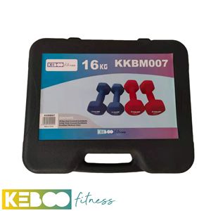 Mancuernas de 16Kg, 4 mancuernas (2 piezas de 3 Kg + 2 de 5Kg), pesas, equipo de gimnasio listo para enviar desde España - Product Image 5
