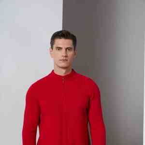 Chemises demi-zippées pour hommes Chemises de mode élégantes à manches longues et confortables OEM ODM Fournisseur en gros Direct de l'usine Tenue décontractée - Product Image 6