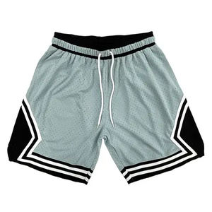 Short de basket-ball taille réversible en maille haute qualité Bsci vêtements de sport en gros short de basket-ball pour hommes - Product Image 1