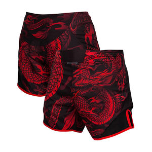 2025 Professional Customized Logo Printing High Quality Wholesale Polyester Material Martial Arts Wear MMA <b>Shorts</b> - Product Image 3