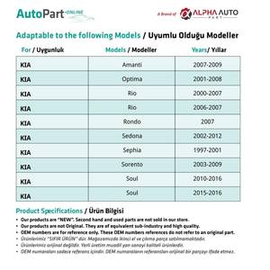 Clips de capot pour Hyundai et Kia - 100 pièces - Product Image 2