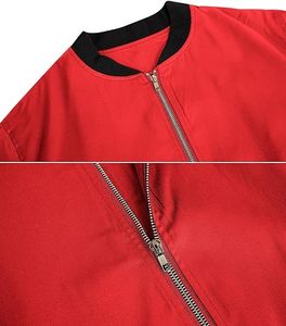 Calidad Premium 100% Poliéster Zip Up Ligero Varsity Slim Fit Windbreaker Softshell Primavera 2023 hombres B - Product Image 6