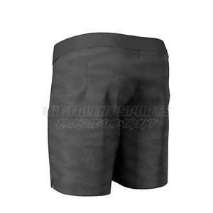 Shorts de combat pour hommes pour MMA, kickboxing et entraînement d'arts martiaux Shorts de combat athlétiques pour hommes avec ceinture élastique - Product Image 3