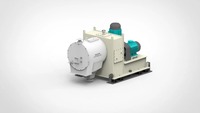 Centrífuga Mecánica de Múltiples Etapas, Acero Inoxidable Dúplex SS 2205, 25 HP, 220V, 100-1000 Kg/h, Separación Industrial