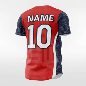 Servicio OEM, Jersey de Béisbol Personalizable, 100% Poliéster, Transpirable, Talla Grande, Alta Calidad para Venta en Línea - Product Image 3