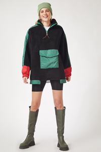 Sweats à capuche chauds d'hiver pour femme OEM SI Vente en gros avec logo personnalisé - Product Image 2