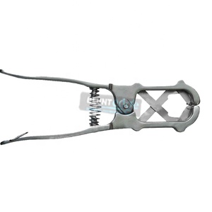 Elastrator Castrador Aplicador Plástico Anillo Azul Herramienta Veterinaria Cachorro Cola Banding Acoplamiento Animal Cuidado Veterinario - Product Image 4