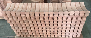 EFS Accroche-marche en bois massif chêne rouge, pièce d'escalier à quart de tour, design moderne, résistant à l'eau, écologique, durable pour - Product Image 5