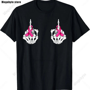 T-Shirt da Uomo con Teschio Rosa, Traspirante, Leggera, in Cotone che Assorbe l'Umidità, con Logo Aderente, Taglie XS XXS, Lunghezza Corta - Product Image 1