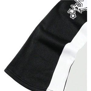 Survêtement personnalisé pour hommes avec impression DTG Sweat à capuche imprimé de lettres Pantalon évasé Ensemble 2 pièces décontracté Streetwear - Product Image 5