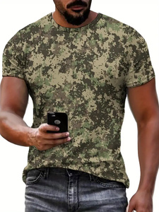 Fabricant direct 100% coton T-shirts pour hommes de qualité supérieure et durables pour une utilisation en extérieur Poids du tissu de 260 grammes - Product Image 2