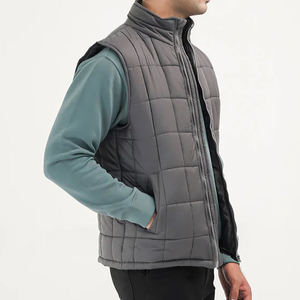 แจ็คเก็ตขนเป็ดยาวสำหรับผู้ชายกันลมไซส์ใหญ่พิเศษมีซิปปิดถนน - Product Image 5