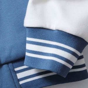 Recién llegado, chaqueta con letras de alta calidad para hombre, diseño único, cuello levantado, con capucha, decoración de patrón, precio al por mayor de invierno - Product Image 5